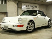 ポルシェ 911(Type964) カレラ2 ターボルックカブリオレ ティプトロニック 希少ディーラー車 室内保管 禁煙車の中古車