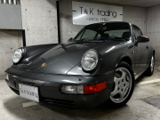 ポルシェ 911(Type964) 1993年式 Tip.最終D車 2オーナー 法定整備記録簿19枚有り　 禁煙車　 純正17インチカップアルミ＋新品Pゼロロッソ認定N5の中古車