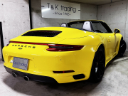 ポルシェ 911(Type991.2) カレラ4 カブリオレ PDK 1オーナー Sクロノ Sエキ LEDメインブラックH.L 禁煙車  オプション総額486万円の中古車
