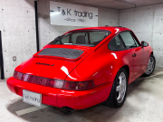 ポルシェ 911(Type964) カレラ2　ティプトロニック　1993年　最終モデル　D車　禁煙車　室内保管  整備記録簿18枚の中古車