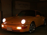 ポルシェ 911(Type964) ターボⅡ 3.6 93年式最終D車 記録簿 スピードライン18AW HID SRの中古車