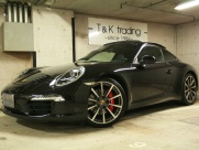 ポルシェ 911(Type991) カレラS PDK　スポーツクロノPKG 2013年モデル D車 黒革の中古車