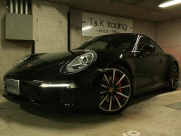 ポルシェ 911(Type991) カレラ4S PDK オプション総額350万以上 SPクロノPKG D車 オールレザー SPエグゾースト 全ディーラー整備の中古車