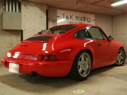 ポルシェ 911(Type964) カレラ2 5MT D車  禁煙 記録簿 室内保管車の中古車