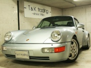 ポルシェ 911(Type964) ターボ 3.3 ミツワＤ車 希少フルオリジナル 記録簿 禁煙車 室内保管車輌の中古車