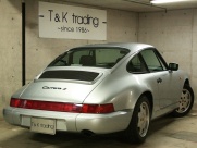 ポルシェ 911(Type964) カレラ2 ティプトロニック 希少低走行ディーラー車 フルオリジナル ディーラー整備記録紙23枚 禁煙室内保管の中古車