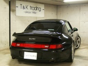 ポルシェ 911(Type993) ターボ 4WD 96年モデル ミツワD車 希少ブラックM H30/4エンジンオーバーホール済 記録21枚 禁煙室内保管の中古車