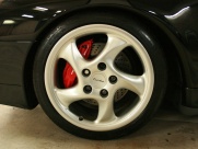 ポルシェ 911(Type993) ターボ 4WD 96年モデル ミツワD車 希少ブラックM H30/4エンジンオーバーホール済 記録21枚 禁煙室内保管の中古車