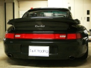 ポルシェ 911(Type993) ターボ 4WD 96年モデル ミツワD車 希少ブラックM H30/4エンジンオーバーホール済 記録21枚 禁煙室内保管の中古車