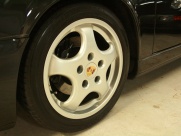 ポルシェ 911(Type964) カレラ2 5MT ミツワD車  希少ブラックメタリック ブラックレザー 禁煙 記録簿 室内保管車の中古車