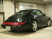 ポルシェ 911(Type964) カレラ2 5MT ミツワD車  希少ブラックメタリック ブラックレザー 禁煙 記録簿 室内保管車の中古車