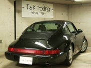 ポルシェ 911(Type964) カレラ2 5MT ミツワD車  希少ブラックメタリック ブラックレザー 禁煙 記録簿 室内保管車の中古車