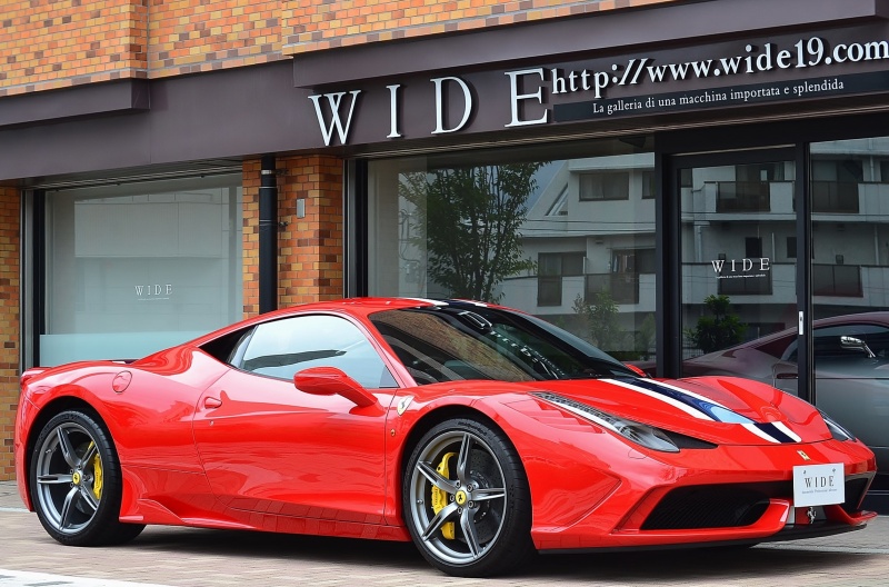 フェラーリ 458スペチアーレ 右ハンドル Wide 中古車検索サイト バーチャルカーショップ