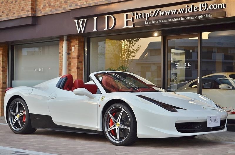 フェラーリ 458スパイダー 