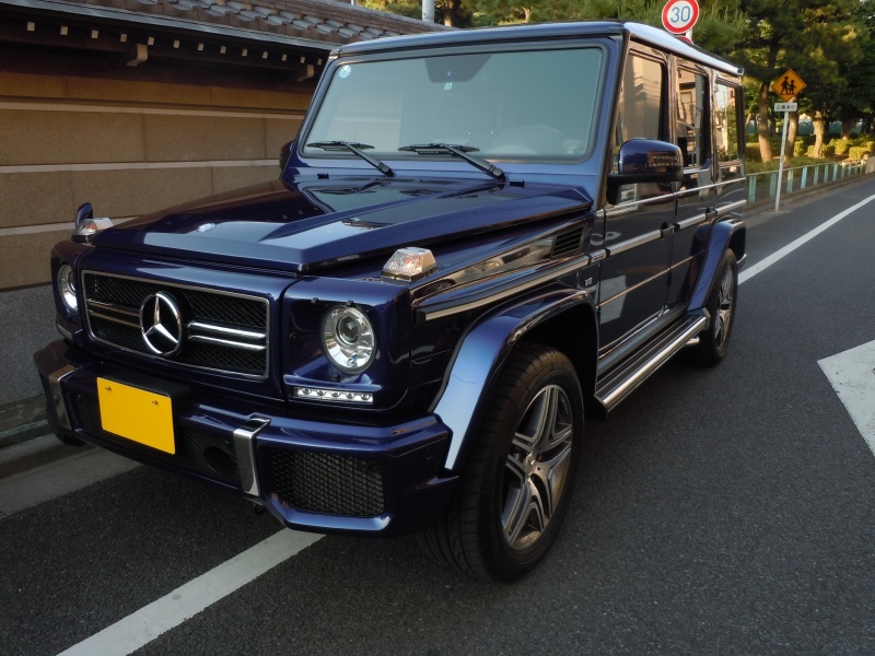 AMG Gクラス Ｇ６３デジーノミステックブルーＤ車特注車両究極仕上げ