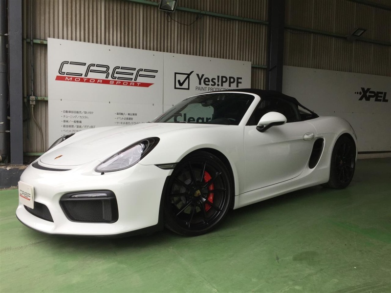 ポルシェ ボクスター 981ボクスタースパイダー Cref Motor Sport 中古車検索サイト バーチャルカーショップ ポルシェ ボクスター 981ボクスタースパイダー Cref Motor Sport 中古車検索サイト バーチャルカーショップ