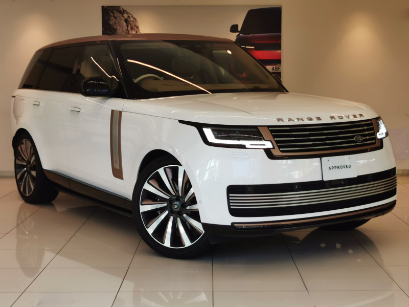 ランドローバー レンジローバー SV P530 SWB AWD 1オーナー 茶革シート サンルーフ 電動サイドステップ MERIDIANシグネチャー 全席シートヒーター＆クーラー＆マッサージ ヘッドアップディスプレイ 23インチアルミホイール クリアサイトインテリアリアビューミラー