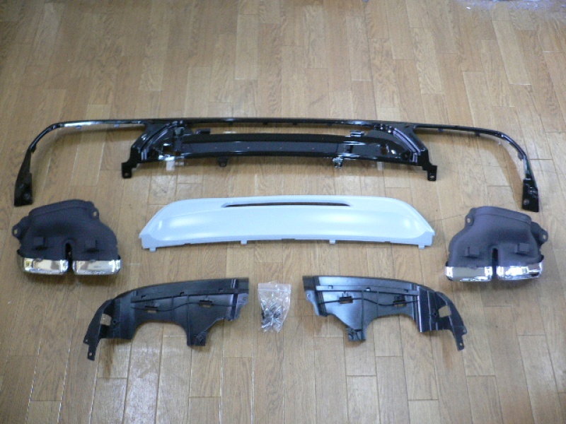 R231 前期 SL63 ディフューザー＋マフラーエンド（カッター