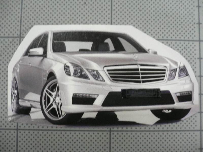 W212前期・中期 E63ルック フロントスポイラー＋デイライト＋